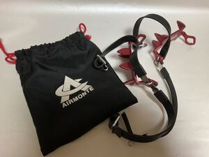 AIRMONTE エアモンテ　４本爪　アイゼン スノースパイク　雪山　登山