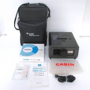 CABIN キャビン スライドプロジェクター FAMILY CABIN II ケース付き 通電のみ確認済みです☆SLIDE PROJECTOR