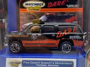 Matchbox D.A.R.E Exclusive Edition Chevy Suburban マッチボックス エクスクルーシブ シボレー サバーバン アメ車 ミニカー