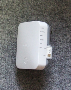BUFFALO WiFi 無線LAN 中継機 WEX-733D コンセント直挿しモデル 中古