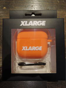 XLARGE X-LARGE エクストララージ STANDARD LOGO 3rd GENERATION AIRPODS CASE オレンジ 2024 最新人気商品　送料\290~　