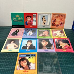 中山美穂 卓上カレンダー 1991-1992 スリーブ付き ミポリン 