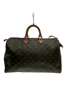 LOUIS VUITTON◆1)スピーディ40_モノグラム・キャンバス_BRW/PVC/BRW