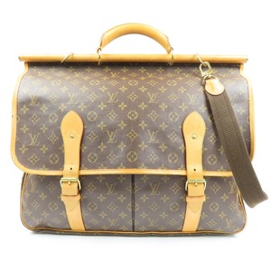 95524★1円スタート★LOUIS VUITTON ヴィトン 中極美品 サックシャス 2WAY ショルダーバッグ 旅行鞄 ヴィンテージ モノグラム ハンドバッグ