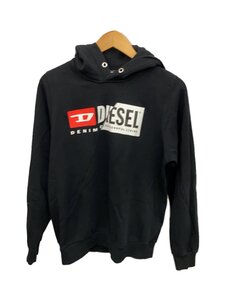 DIESEL◆パーカー/XS/コットン/BLK//