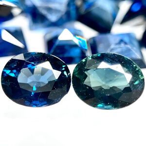 1円〜!!☆天然サファイアおまとめ50ct☆d 約10g ルース 裸石 宝石 ジュエリー jewelry sapphire コランダム w4 ツ22