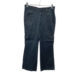 Dickies ワーク・ペインターパンツ W34 ディッキーズ ブラック リラックス レディース 古着卸 アメリカ仕入 2311-886