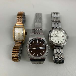 3本まとめ　SEIKO merit 2517-3201 腕時計 CITIZEN GN-7W-S　2040