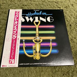 送料込み【帯つき】LP フックト・オン・スイング　スイング・ヒット・メドレー　76 hooked on swing 