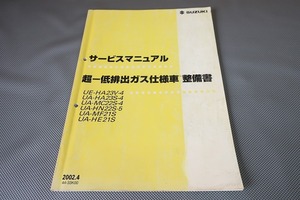 即決！アルト/ワゴンR/kei/ケイ/MRワゴン/ラパン/ガス/サービスマニュアル/HA23V HA23S MC22S HN22S MF21S HE21S/検索(カスタム・整備書)