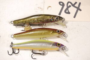 メガバス　MEGABASS　X-５５　F　３個　セット　９８４