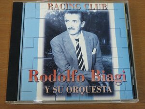 CD Rodolfo Biagi RACING CLUB 輸入盤 中古品