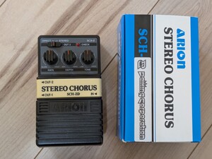 ARION SCH-ZD STEREO CHORUS アリオン エフェクター コーラス モディファイ 箱付き