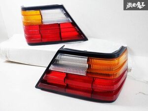 メルセデスベンツ 純正 W124 Eクラス テールライト テールランプ レンズのみ 左右セット 即納 棚Q4