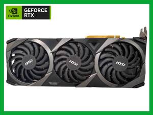 ▼【1円スタート・ジャンク】MSI GeForce RTX 3080 VENTUS 3X 12G_EVT ※箱なし・グラフィックボード