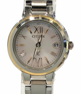 訳あり シチズン 腕時計 H058-T016553 クロスシー ソーラー シルバー レディース CITIZEN