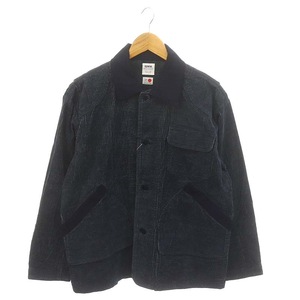 エドウィン EDWIN INDIGO GARMENTS HUNTING JACKET Corduroyジャケット アウター コットン M 紺 ネイビー /NR ■OS メンズ