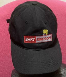 送料無料でいかがですか♪「THE SIMPSONS ザ・シンプソンズ／BART」スナップバックキャップCAP帽子／サイズフリー／男女OKユニセックス仕様