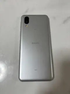 BASIO SHG12 スマートフォン シルバー