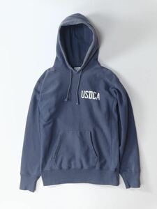 【M】Champion Standard California USDCA リバースウィーブ プルオーバー パーカー ネイビー チャンピオン スタンダードカリフォルニア