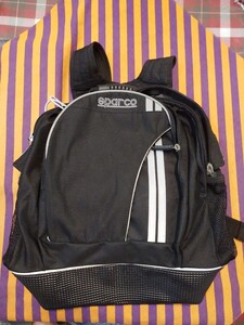 【中古品】Sparco／リュックサック／黒 ／稀少品!