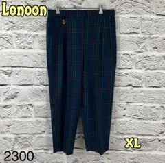 ☆R61446P☆ Lonoon テーパードパンツ チェック柄