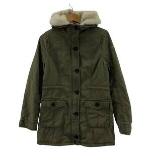 Abercrombie&Fitch アバクロンビーアンドフィッチ ジップアップ フーディー ジャケット sizeXL/カーキ