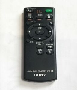 ■即決送料110円■SONY ソニー RMT-DPF7 デジタルフォト　リモコン■