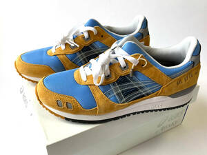 ASICS × AWAKE NY GEL-LYTE III OG 新品 アシックス アウェイク ゲルライト3 DELLA ROBBIA BLUE US7 25cm