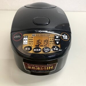 伊勢崎店【現状品】gi1-15 ZOJIRUSHI 象印 IH炊飯ジャー 「極め炊き」NW-VE10 5.5合炊き 2024年製 ※通電確認済