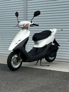 実働♪試乗動画有り♪ホンダ 2スト ライブディオ バッテリー、プラグ、ブレーキ新品! 人気のパールホワイト!　AF35Dio 1円売切りスタート♪