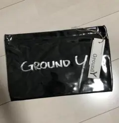 新品 Ground Y クロライド クラッチ バッグ ブラック ヨウジヤマモト