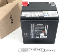 新品! 2023年製造 ハーレーダビッドソン 純正 バッテリー 12V 66000212A ツーリング FLHX FLTR FLTCU YTX30L