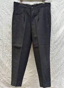 戦前 戦後 ウール シンチバック サスペンダーボタン TROUSERS スラックス JAPAN VINTAGE ジャパンヴィンテージ 日本の古い服 30s40s50s