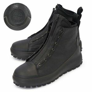 STONE ISLAND ECCO LEATHER BOOTS 7515S0259 V0029 41