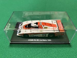 スパーク 1/43 DOME RL 80 Le Mans 1980 ミニカー アシェット ルマン コレクション 