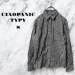 【美品】CIAOPANIC TYPY チェック柄 長袖シャツ ネルシャツ【S】