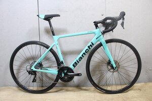 ■BIANCHI ビアンキ SPRINT DISC フルカーボン SHIMANO 105 R7020 2X11S サイズ53 2020年モデル 超美品