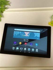 １円～ SONY Xperia Z4 Tablet 10.1インチ SGP712JP/B ブラック Wi-Fiモデル タブレット ※androidバージョン6.0.1 中古 Y51