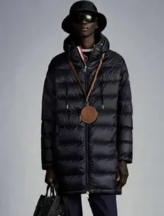 モンクレール ナイロン ダウン コート　ダークネイビー　 MONCLER