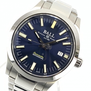 BALL WATCH ボールウォッチ NM2032C-S1CJ-BE エンジニア M マーベライト オートマチックデイト シースルーバック 腕時計 管理YI37891