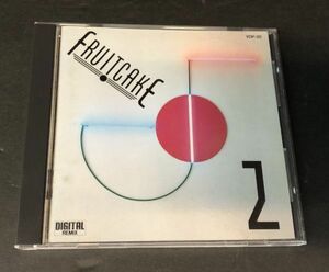 【CD】＜＜旧規格/廃盤＞＞超レア!!【美盤 】フルーツケーキ / フルーツケーキ2 VDP-30 FRUITCAKE フュージョン バンド 1984年盤