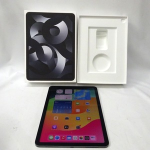 Ft1199671 アップル タブレット iPad Air (第5世代) 10.9インチ Wi-Fiモデル 256GB MM9L3J/A スペースグレイ Apple 中古