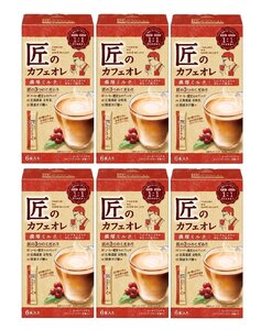 匠のカフェオレ 濃厚ミルク 6パック ×6個