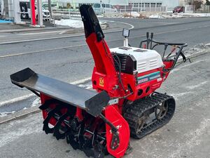 ヤンマー YANMAR セルスタート YSRA100DX 10馬力 HST 無段変速 農機具 除雪機 排土板 雪 除雪 青森県 十和田市