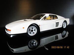 ☆極上品☆KK-Scale 1/18 Ferrari TESTAROSSA 1986 フェラーリ テスタロッサ☆マイアミバイス仕様☆コーティング処理済☆