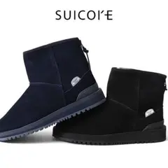 希少　suicoke　navy　ムートン　ブーツ　靴　needles　スイコック