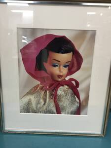 ヴィンテージバービー☆フォトグラファー　水原美代子　作品　スワール　ピクチャーパネル☆写真、vintage barbie、壁掛け