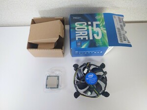 CPU インテル Core i5-7500 3.40GHz SR335 LGA1151 i5第7世代 プロセッサー Intel Core i5 7500 中古PC取外し ファン付き