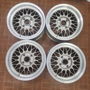 深リム　 BBS　 RG021　15インチ　7J+25　4H-114.3　中古